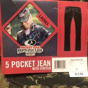 Missy Oak 5 pocket jean with stretch